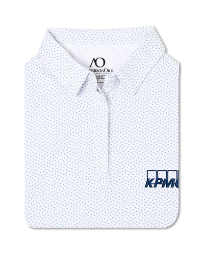 Waikoloa Polo KPMG - White/Faded Denim