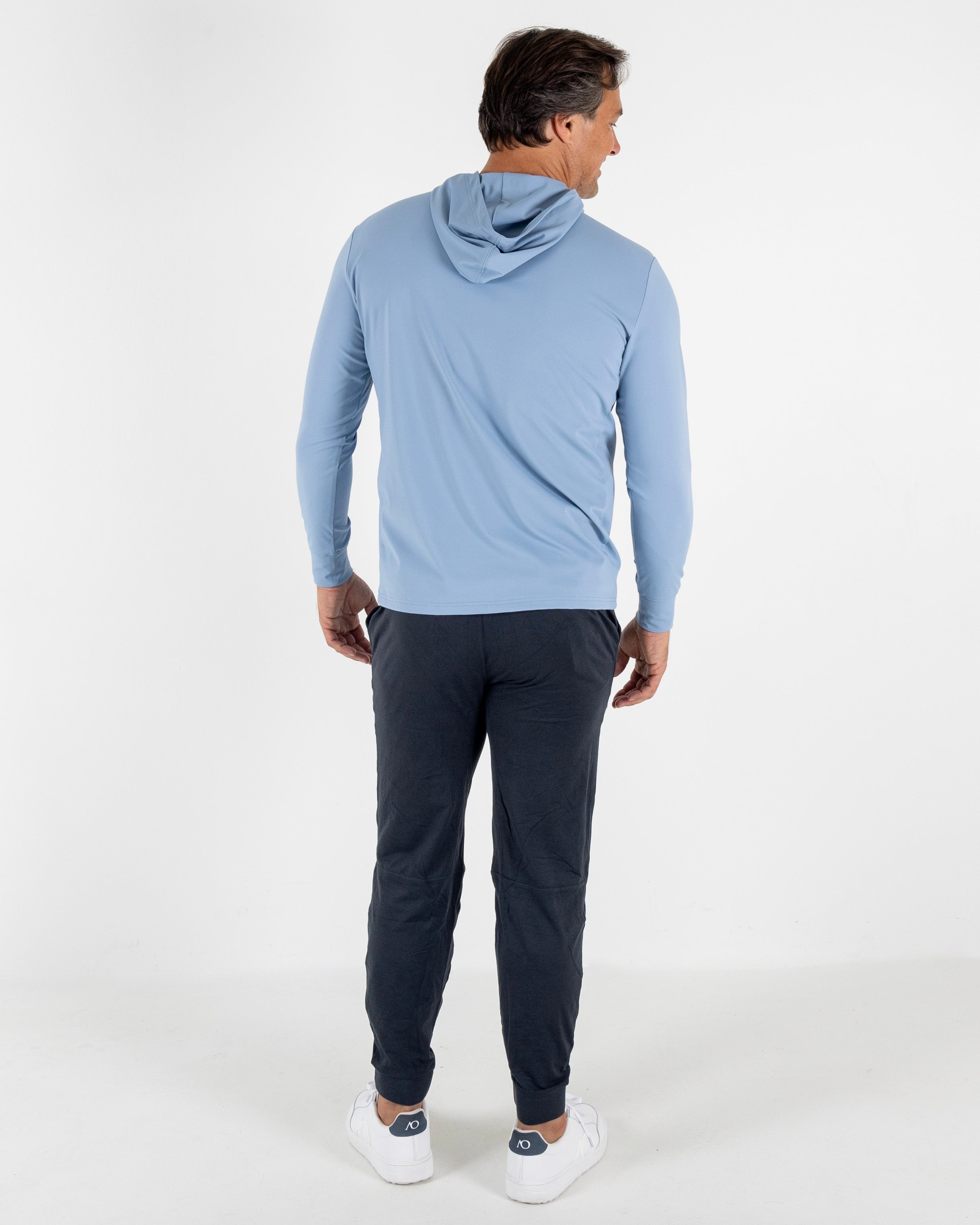 Attain Hoodie - Faded Denim