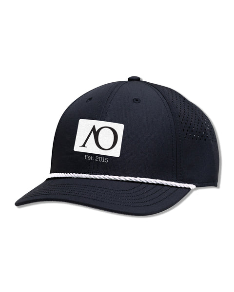 Black＆White cap Black-6Panel-