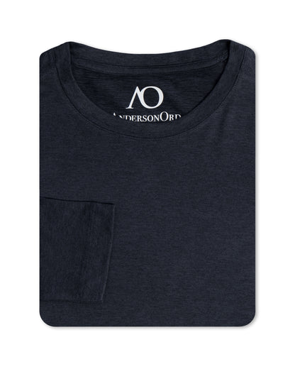 Butter T Long Sleeve - Black Heather