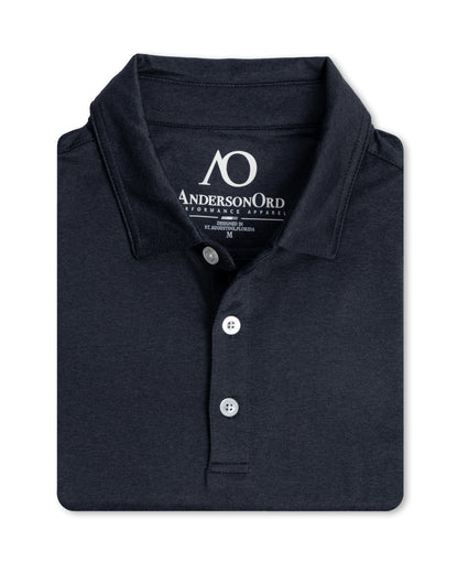 Gamer Polo - Black Heather