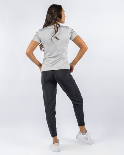 Women's Crewneck Butter T - Platinum Heather