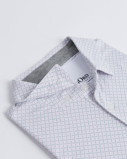 Canyon Polo - Primrose/Steel/White