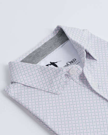 Canyon Polo - Primrose/Steel/White