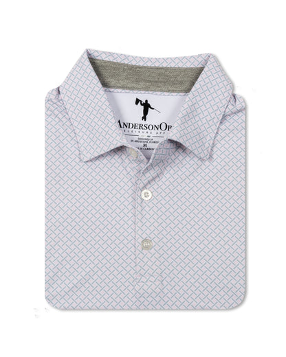 Canyon Polo - Primrose/Steel/White
