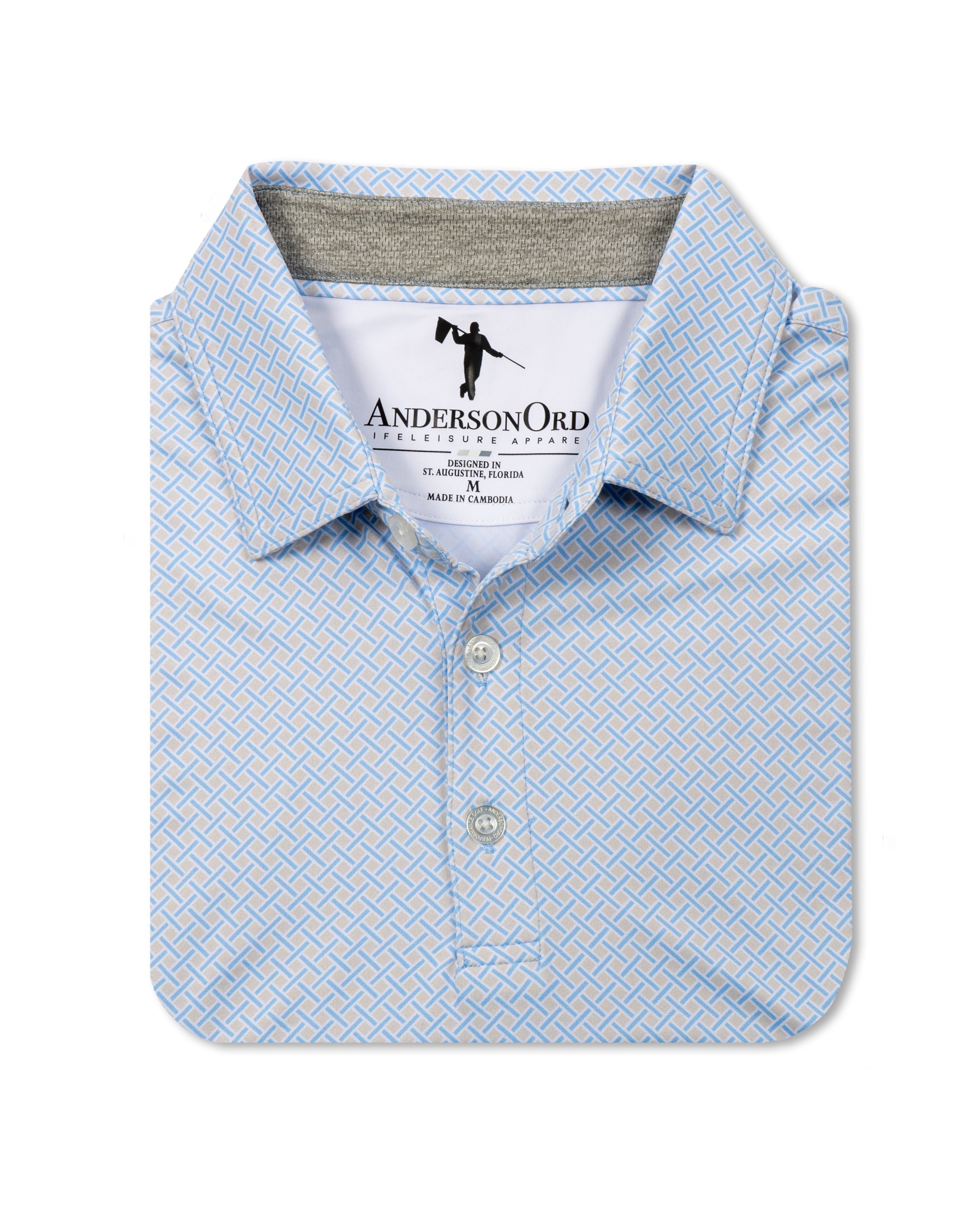 Canyon Polo - Dutch Canal/Sand/White