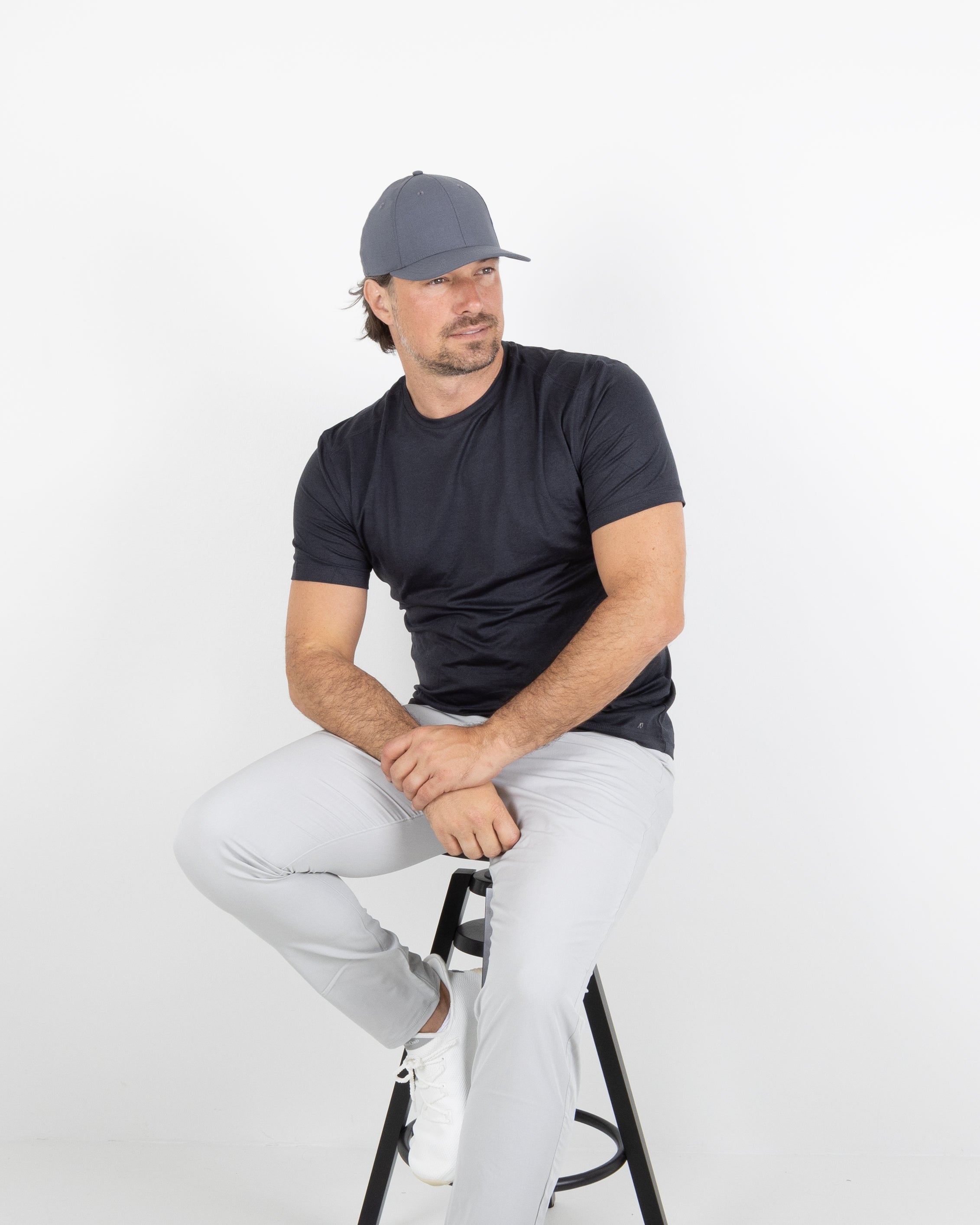 AO Performance Adjustable Hat - Charcoal