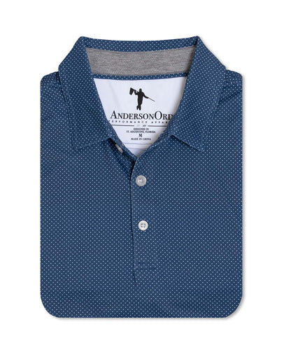 Wallace Polo - Dark Denim/Ancient Water