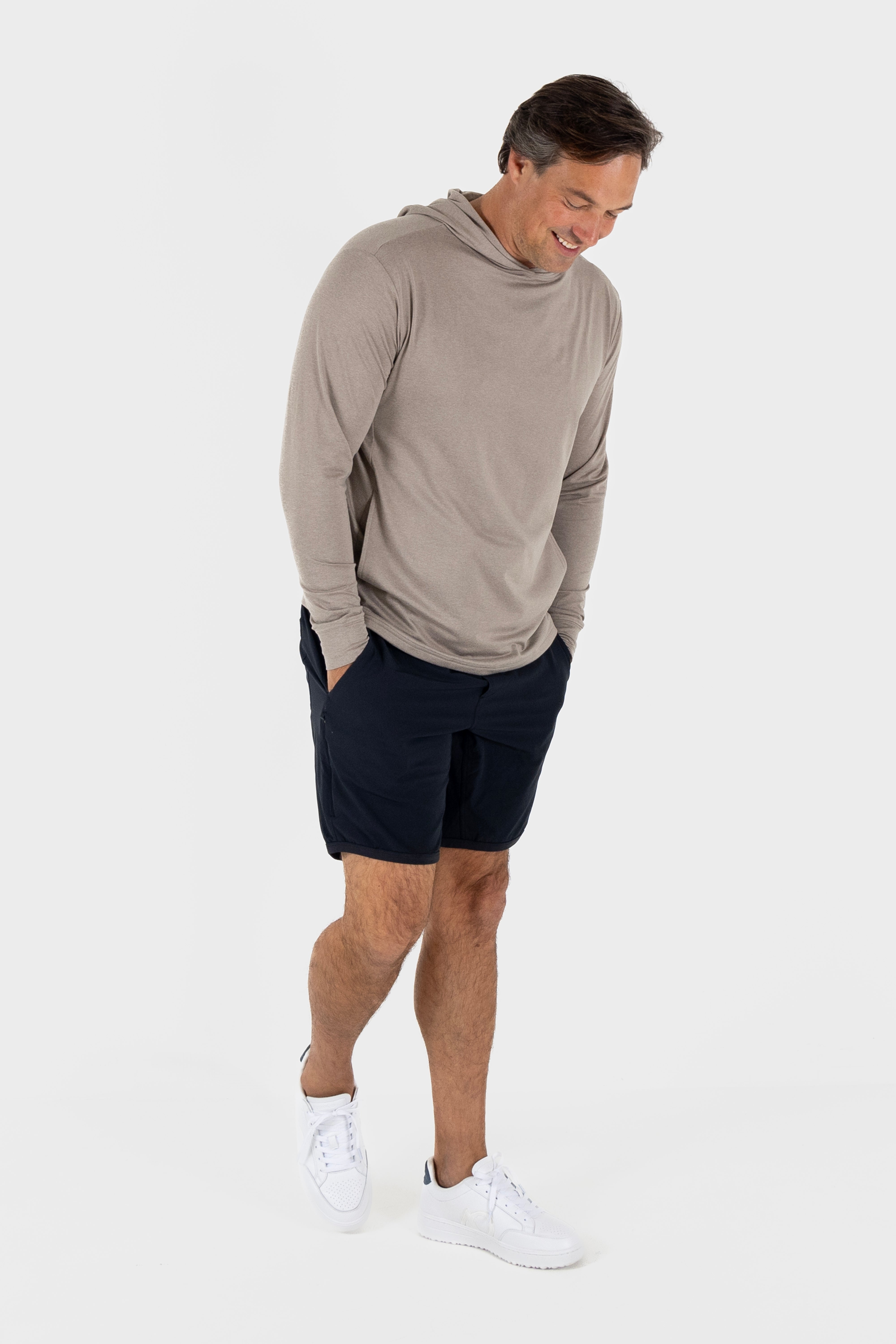Blacks Beach Hoodie - Coconut Heather