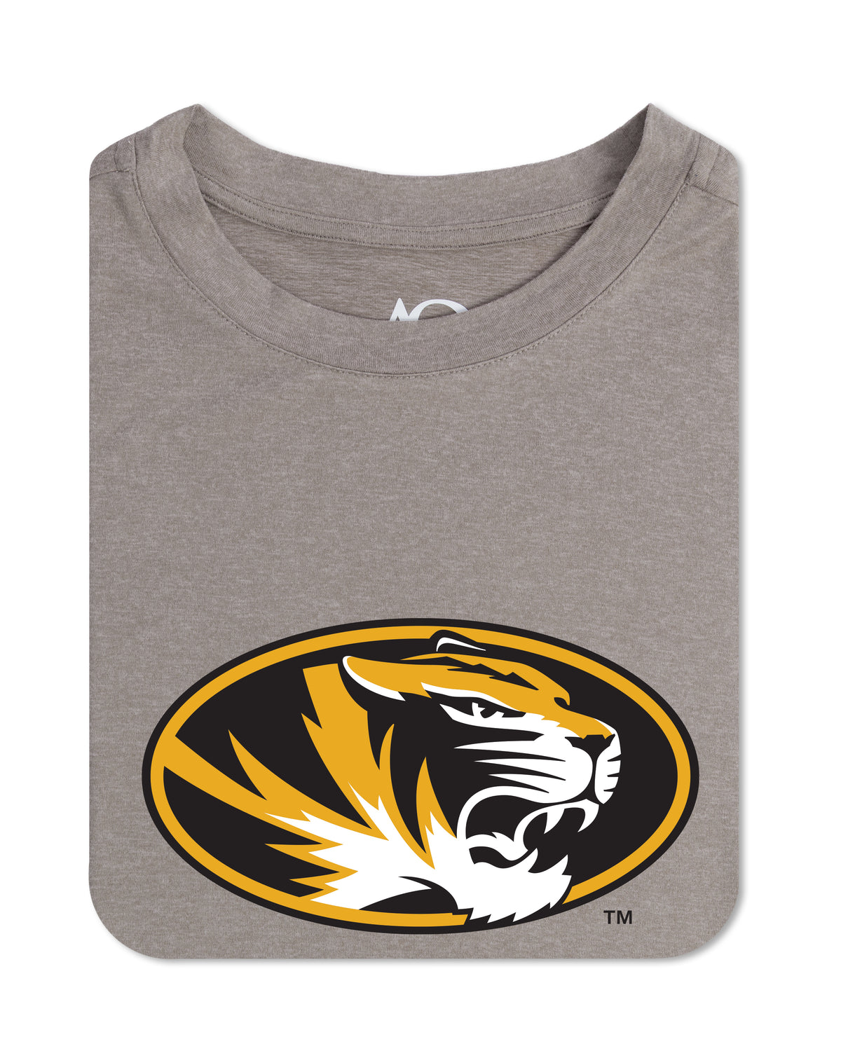 Ladies Crewneck Butter T-Missouri-HTR Coconut