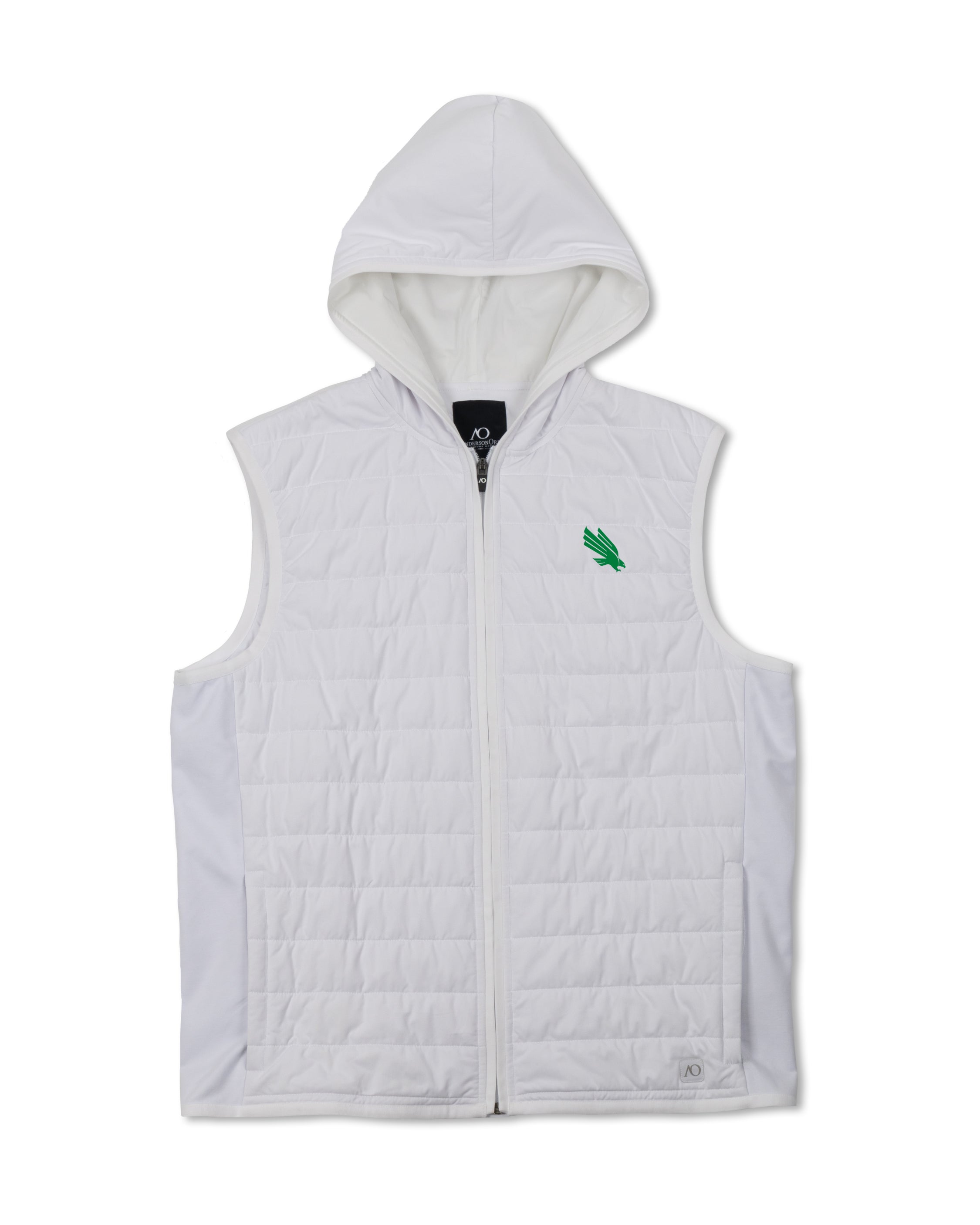 Corlys Hooded Vest North Texas - White