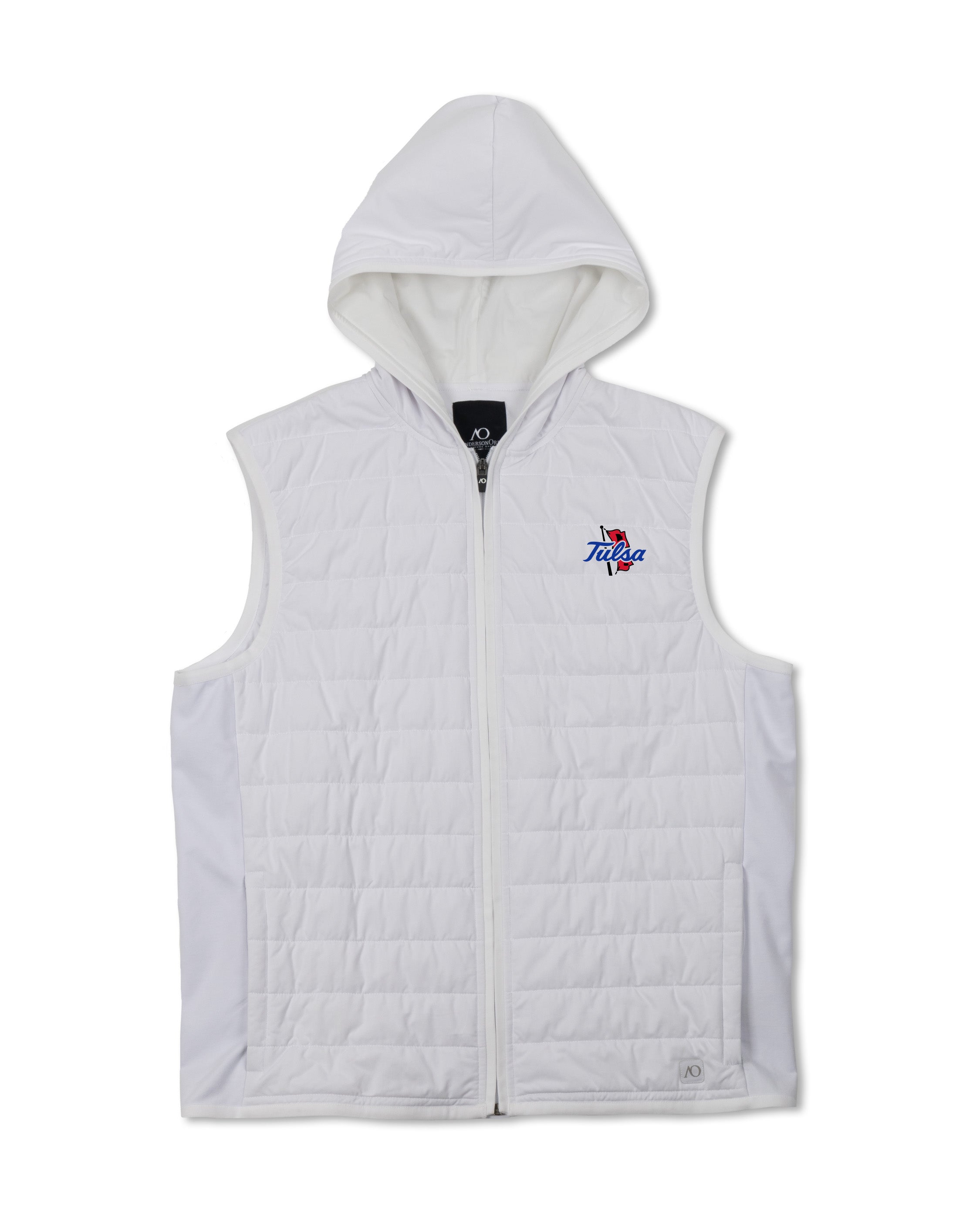 Corlys Hooded Vest Tulsa - White