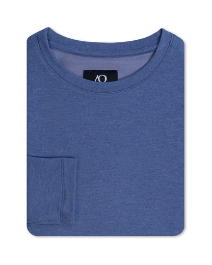 Refine LS - Dark Denim Heather