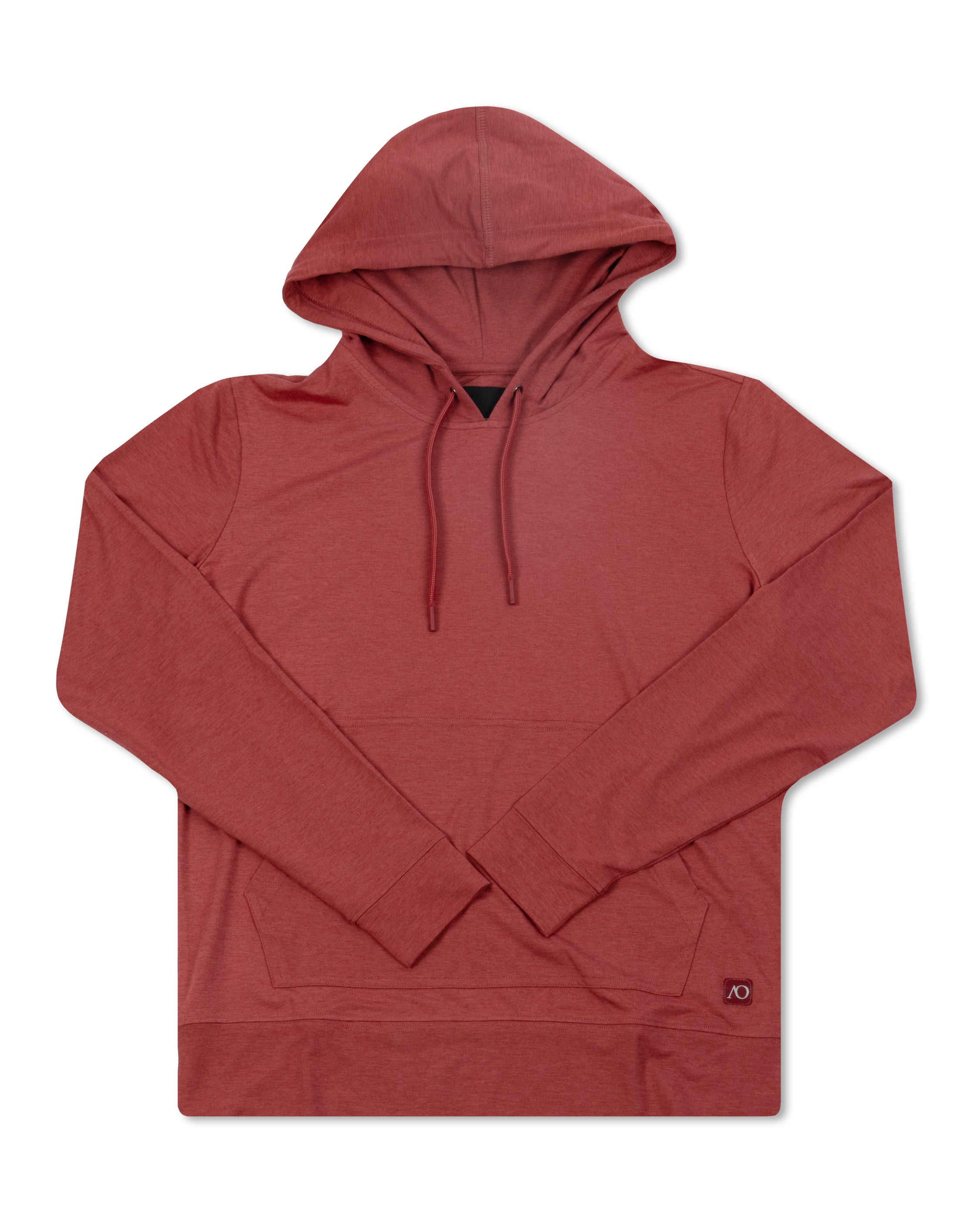 Pink Beach Hoodie - HTR Earth Red