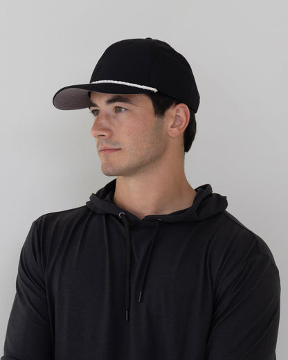 AOx Premium 6-Panel Hat - Black