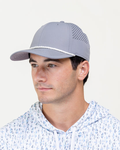 AOx Premium 6-Panel Hat - Grey