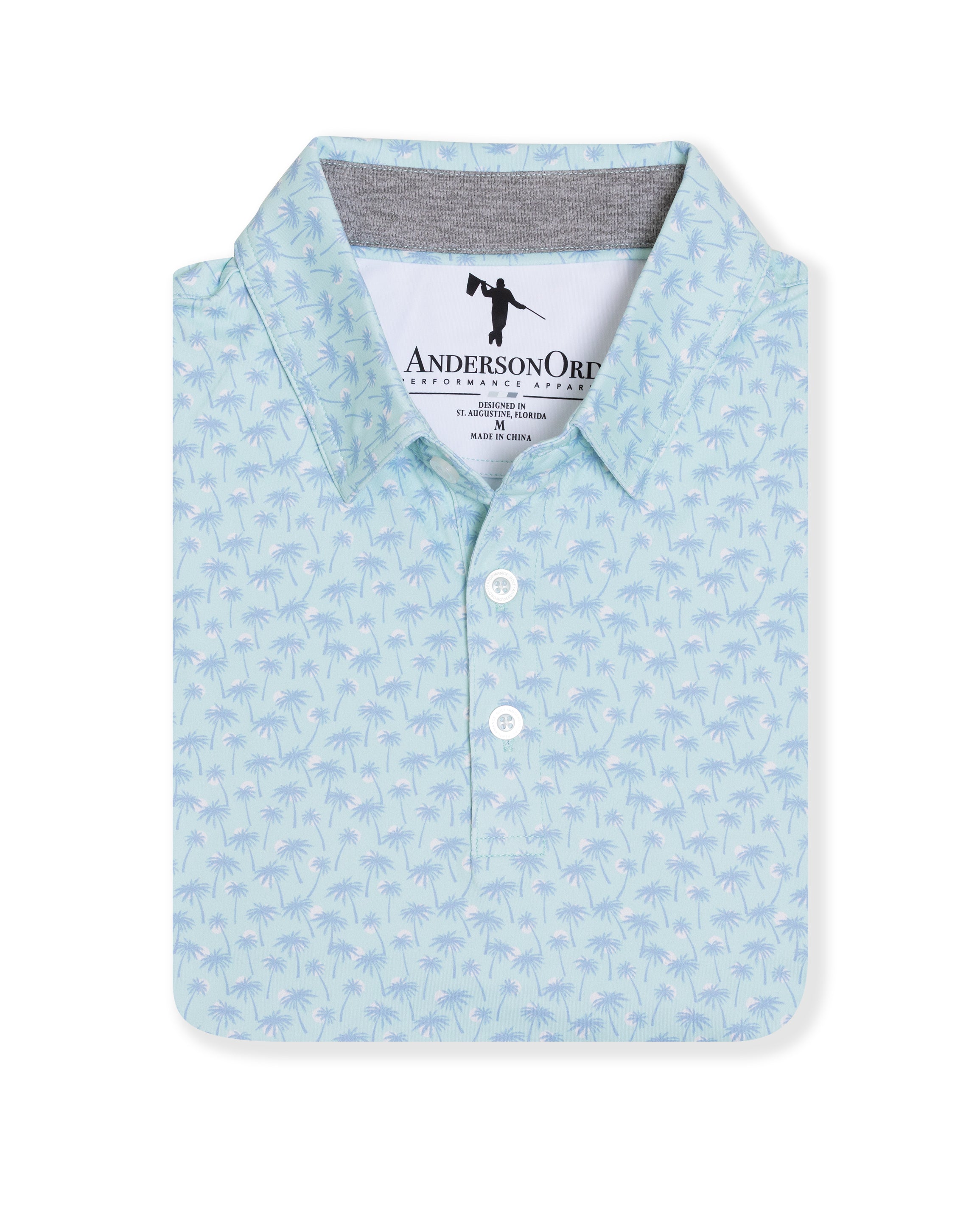 Mickey O'Neill Junior Polo - Salt Air/Dutch Canal/Creme