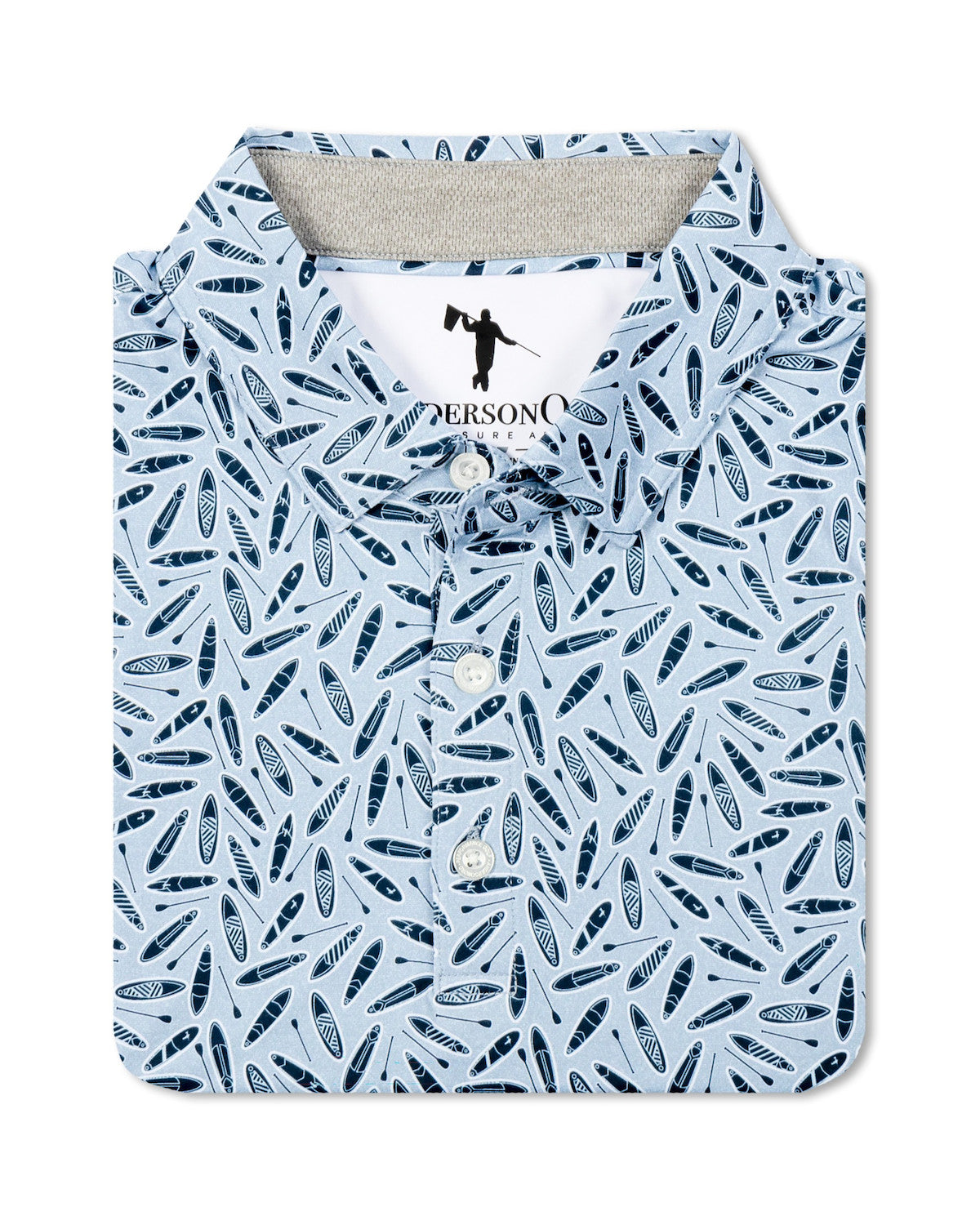 Sea Junior Polo - Dusty Blue/Full Moon Sky/Blue Haze/White