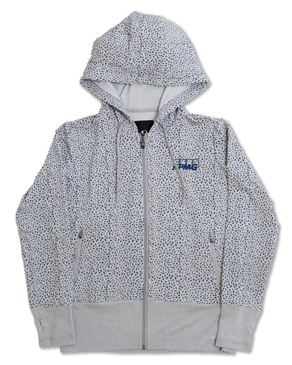 Lux Crop Hoodie KPMG - Steel/Navy/White