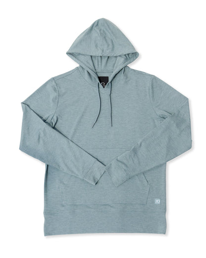 Pink Beach Hoodie - HTR Charcoal
