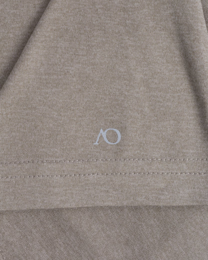 Ladies Crewneck Butter T-Missouri-HTR Coconut