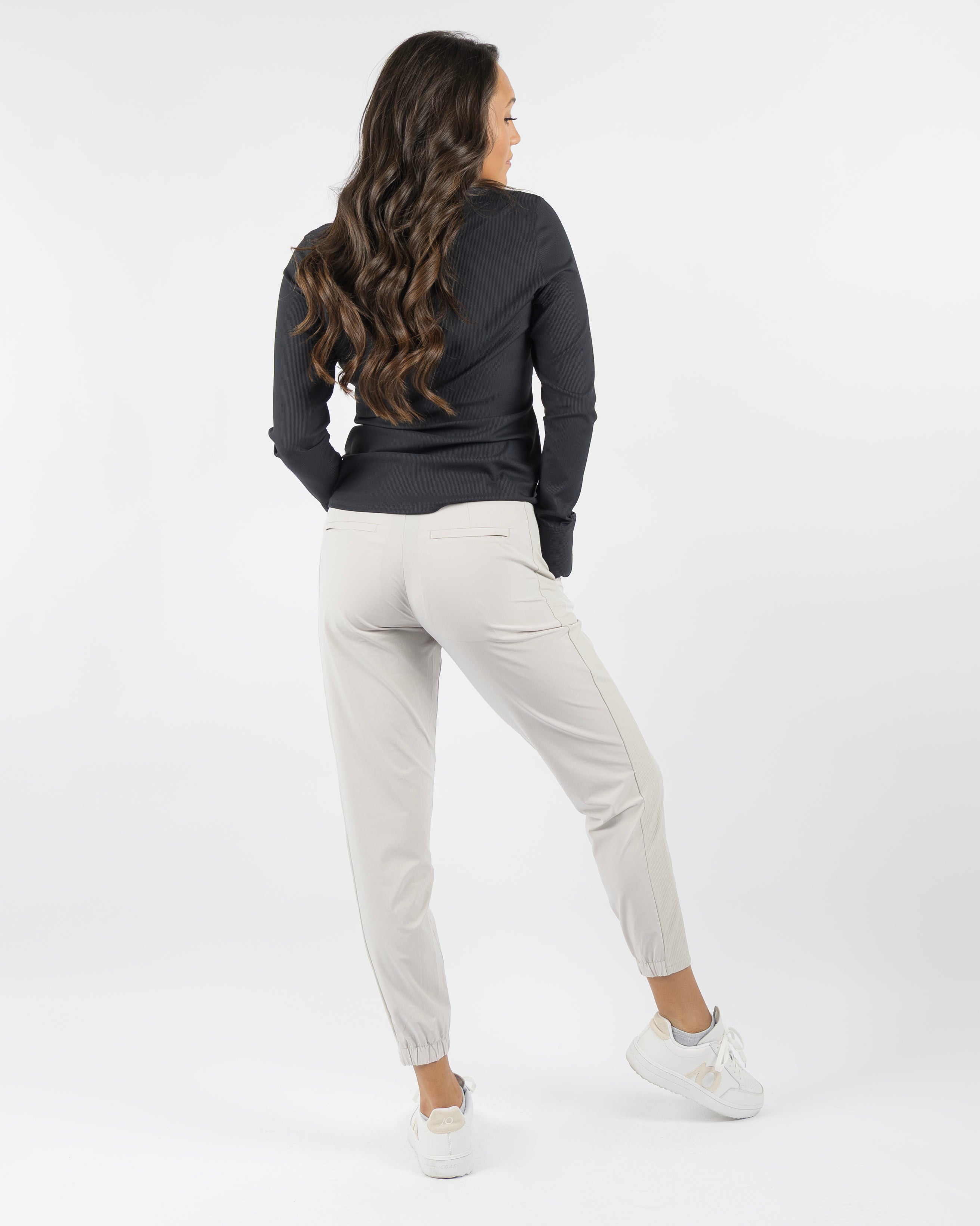 Ladies Renly Button Down - Black
