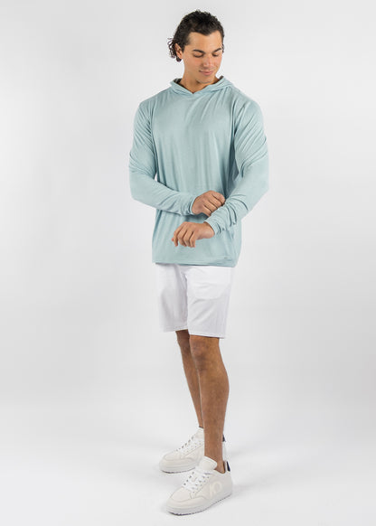 Blacks Beach Hoodie - HTR Cloud Green