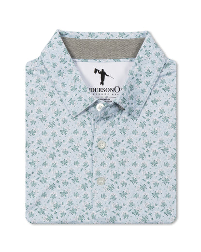 Fields Polo - Pale Sky/Sagebrush Green/Cloud Green/Steel/White
