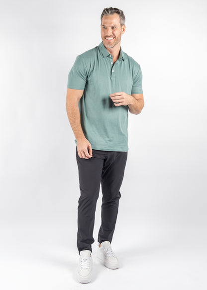 Gamer Polo - HTR Sagebrush Green