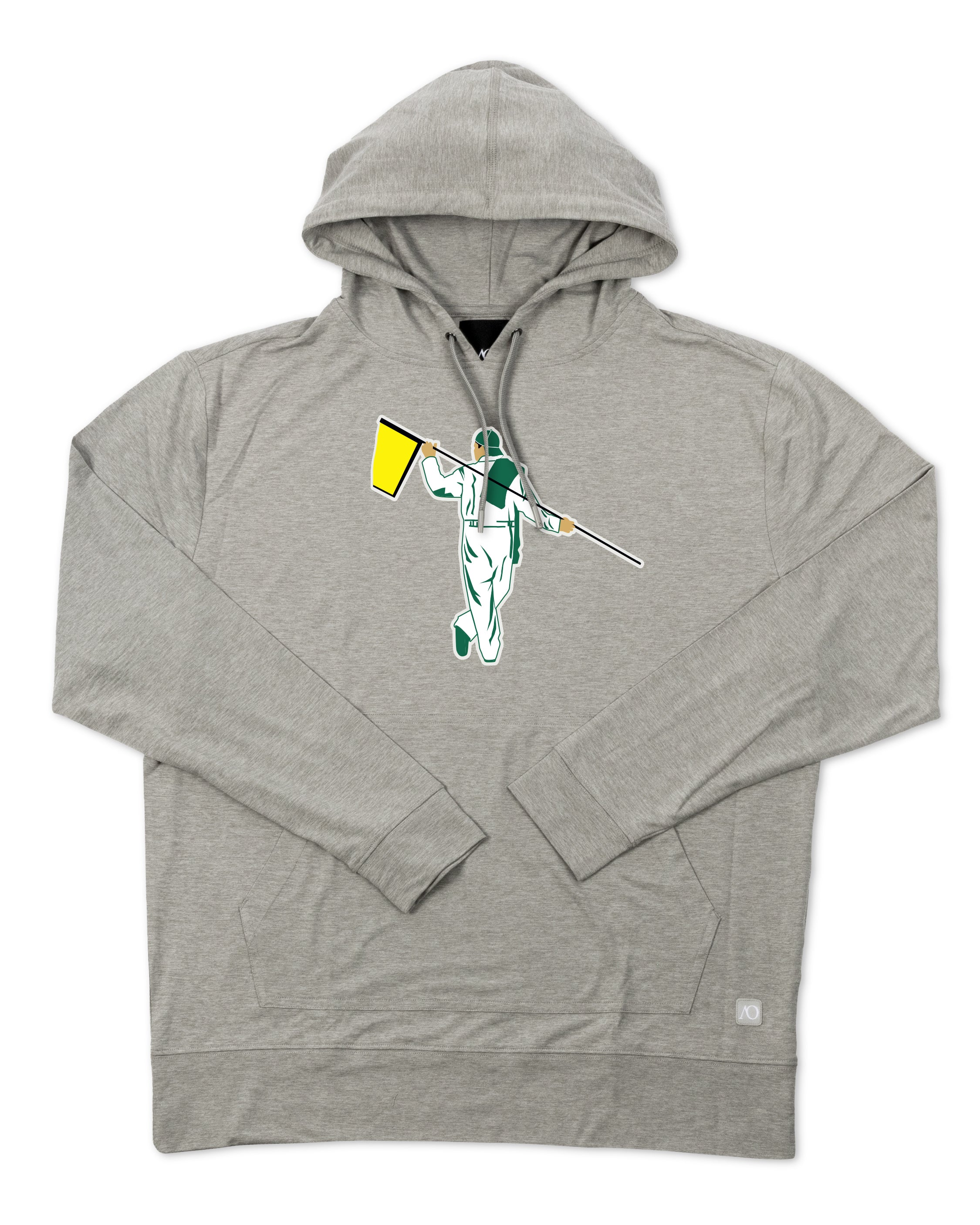 Red Beach Hoodie Master Looper - Jersey Grey Heather