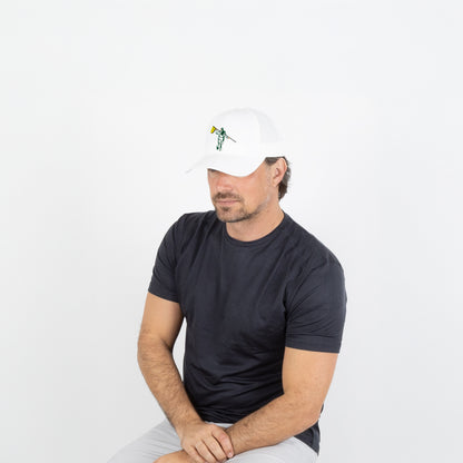 AO Performance Adjustable Hat - White - Liquid 3D Master Looper