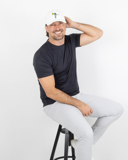 AO Performance Adjustable Hat - White - Liquid 3D Master Looper