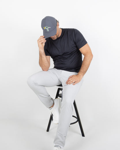 AO Performance Adjustable Hat - Charcoal - Liquid 3D Master Looper