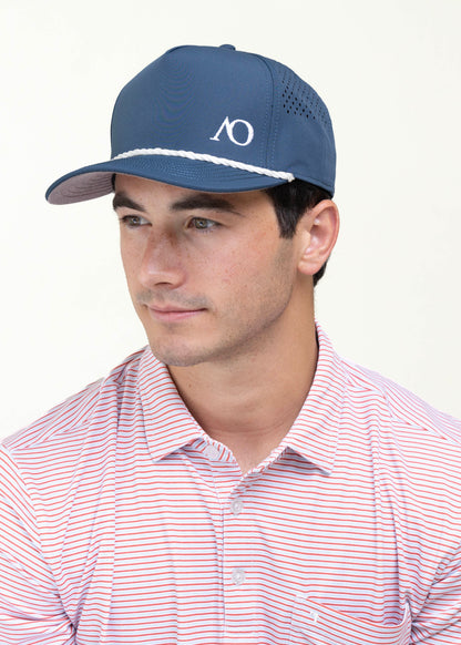 AOx Premium 5-Panel AO Hat - Navy