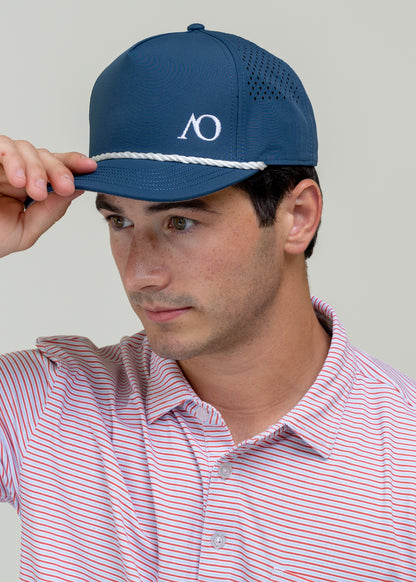 AOx Premium 5-Panel AO Hat - Navy