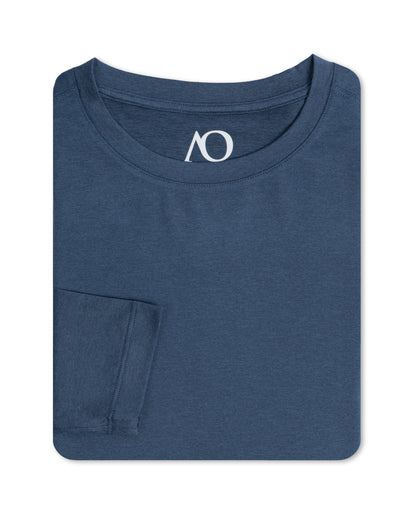 Butter T Long Sleeve - Navy Heather