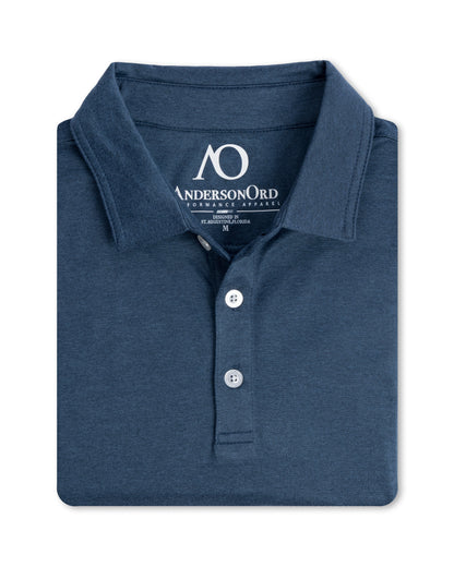 Gamer Polo - Navy Heather
