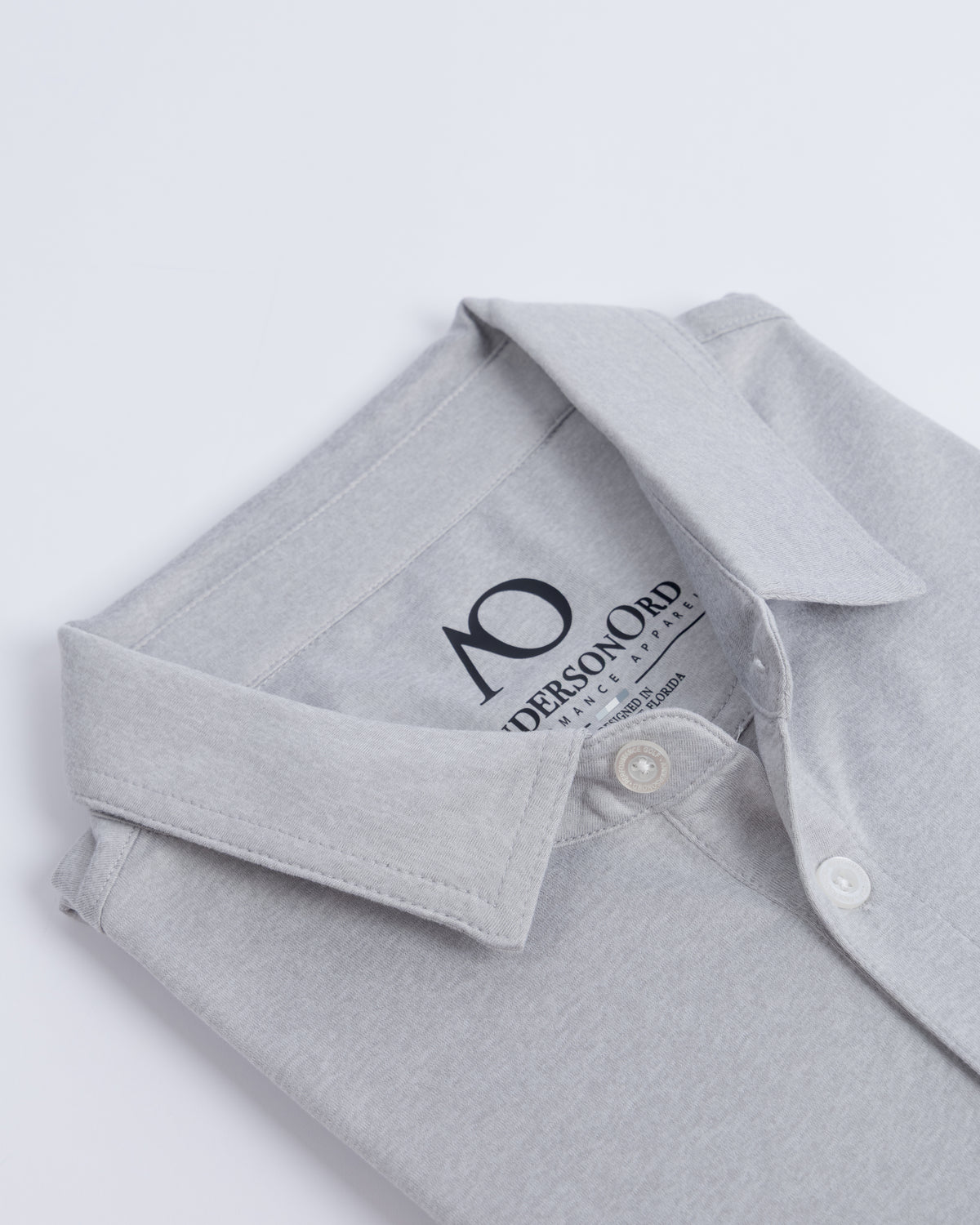Gamer Polo - Platinum Heather
