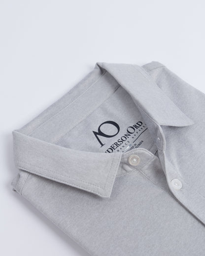 Gamer Polo - Platinum Heather