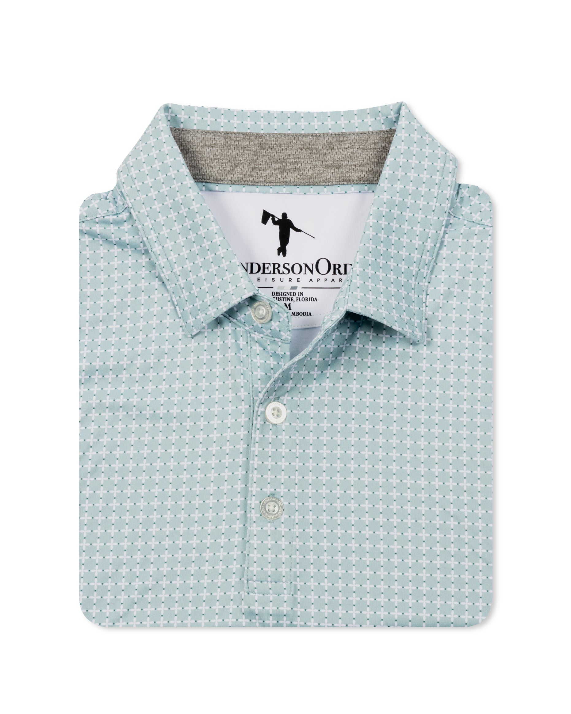 Ranch Polo - Cloud Green/White/Sagebrush Green