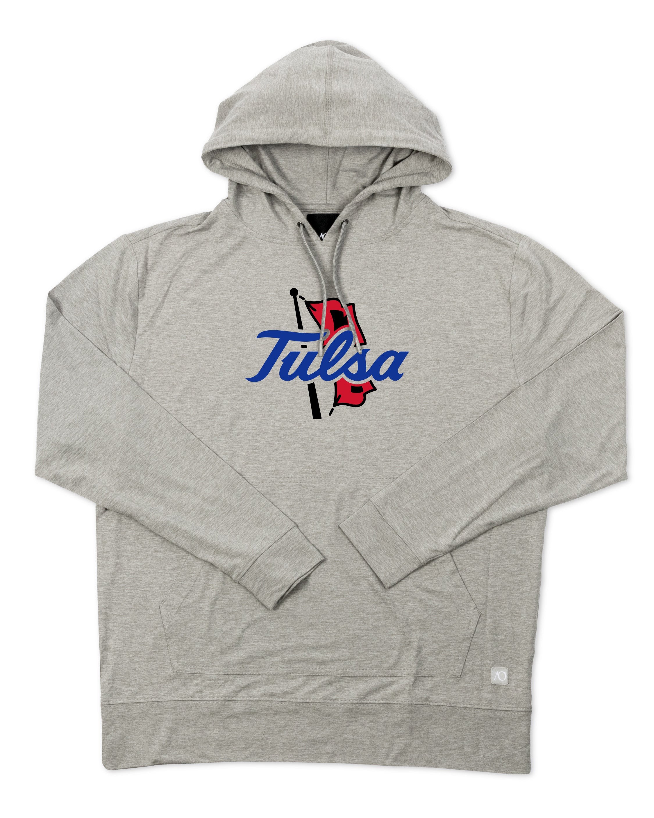Red Beach Hoodie Tulsa - Jersey Grey Heather