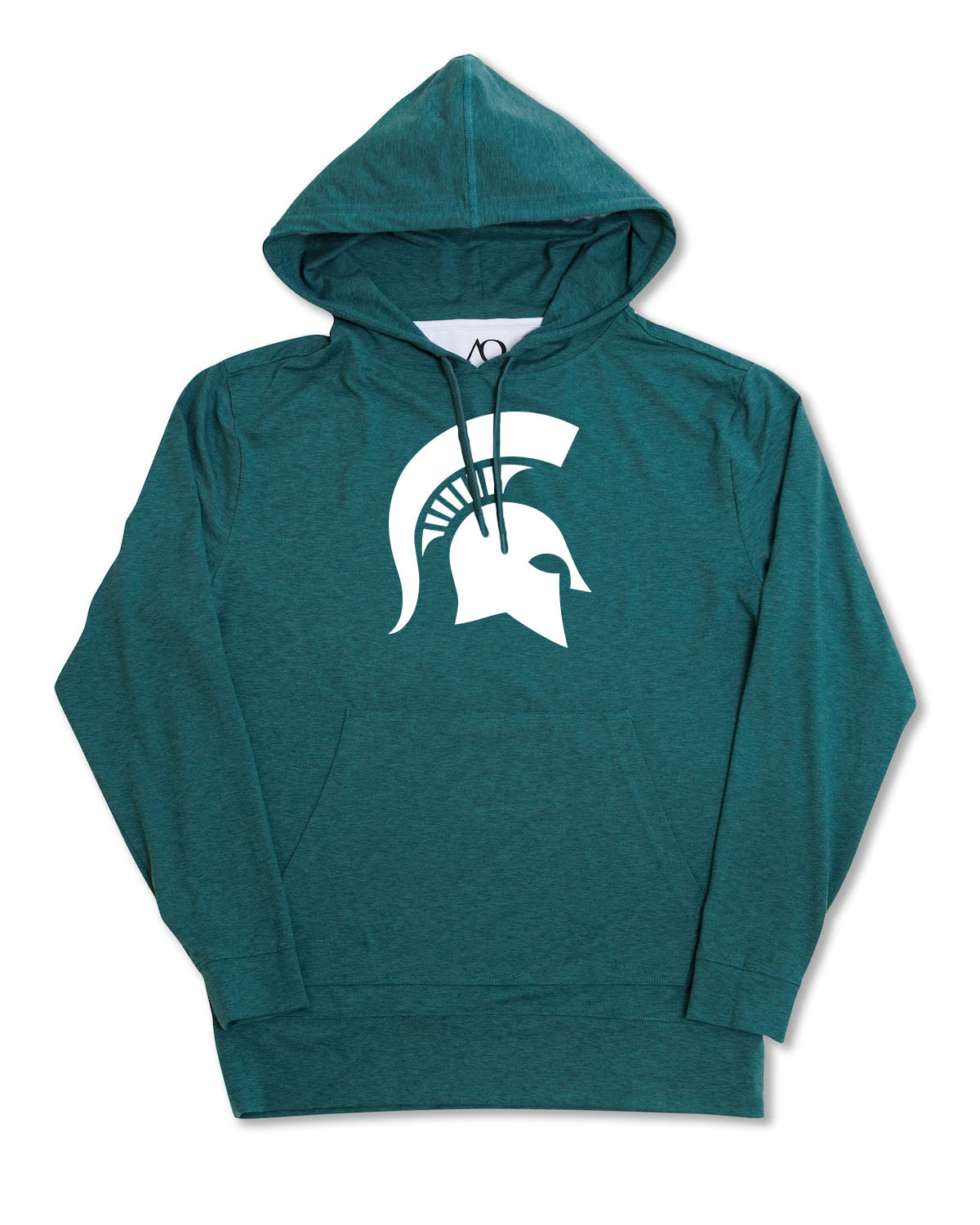 Red Beach Hoodie MSU - Bayberry Heather