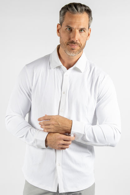 Renly Button Down - White