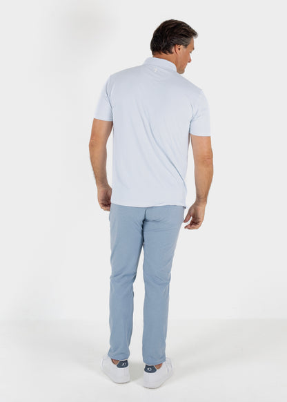 Mitch Martin Polo - HTR Salt Air/HTR Creme