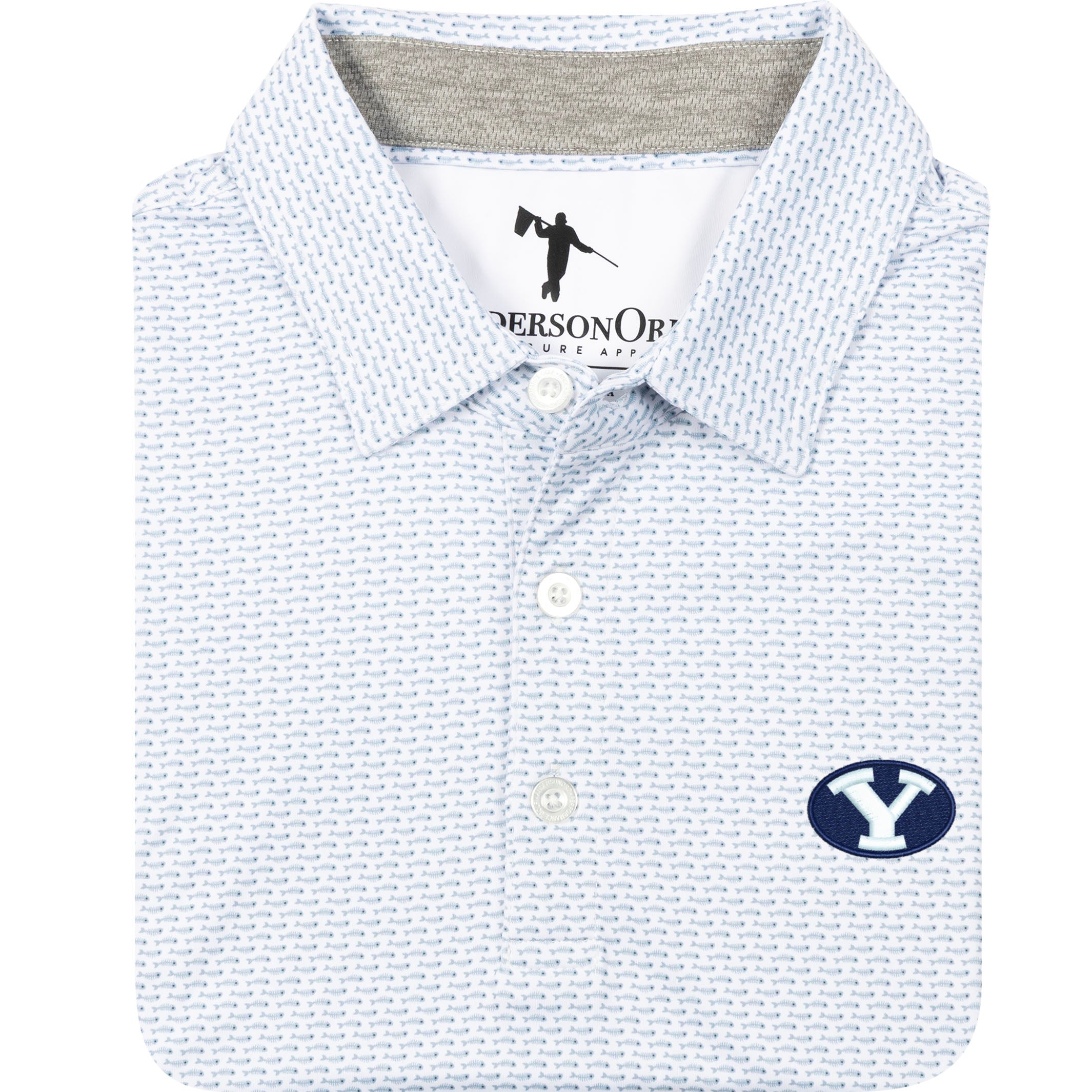 River Polo BYU - White/Dusty Blue/Moonlit Ocean