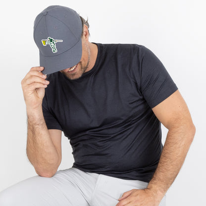 AO Performance Adjustable Hat - Charcoal - Liquid 3D Master Looper