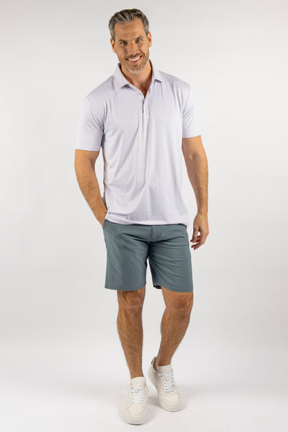 Canyon Polo - Primrose/Steel/White