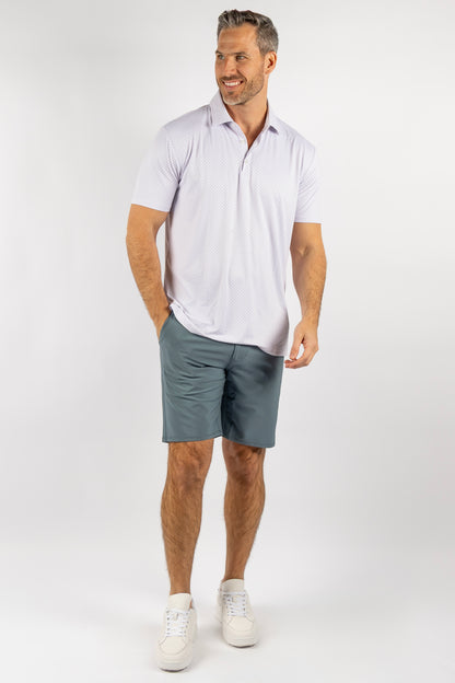 Canyon Polo - Primrose/Steel/White
