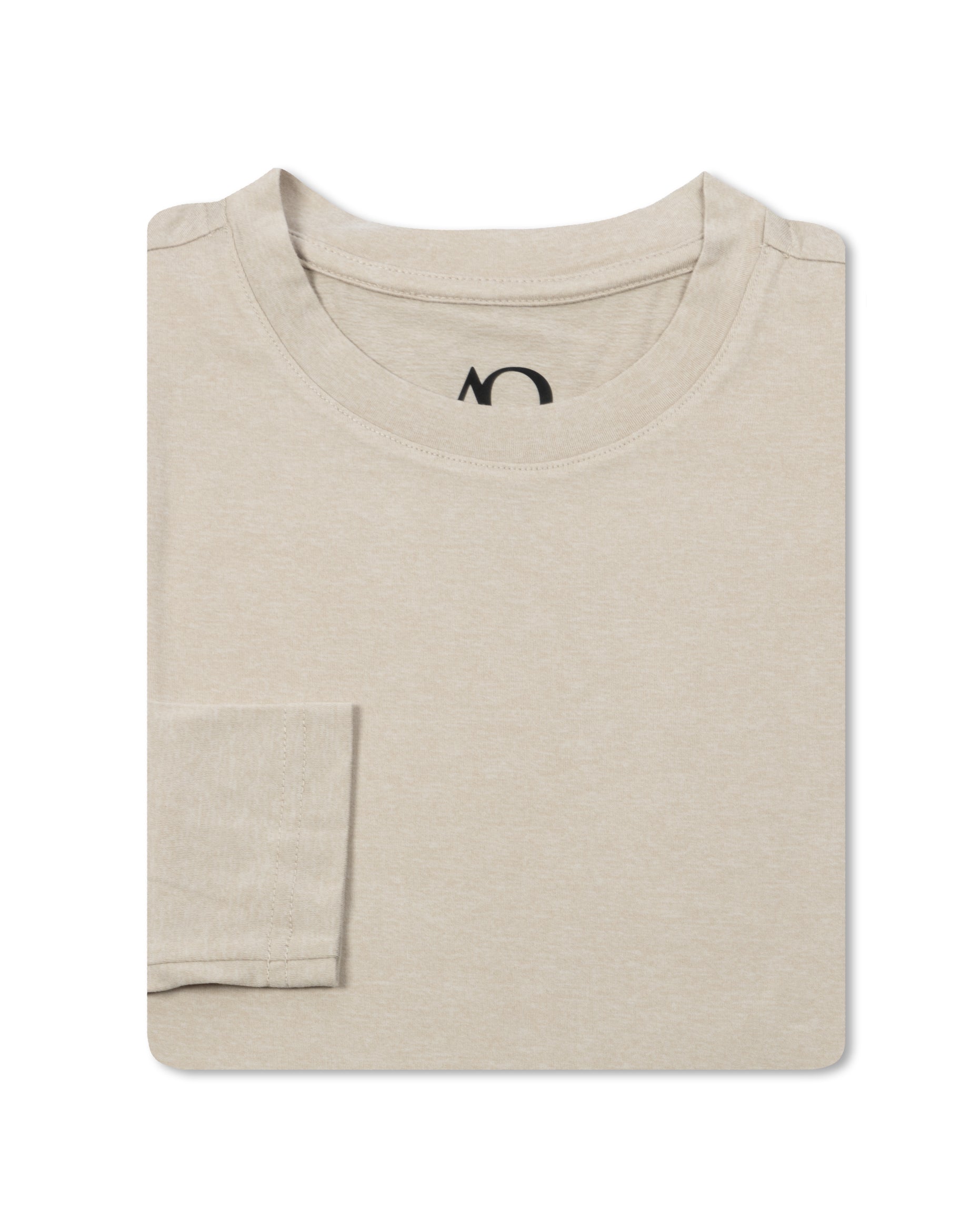 Butter T Long Sleeve - HTR Sand