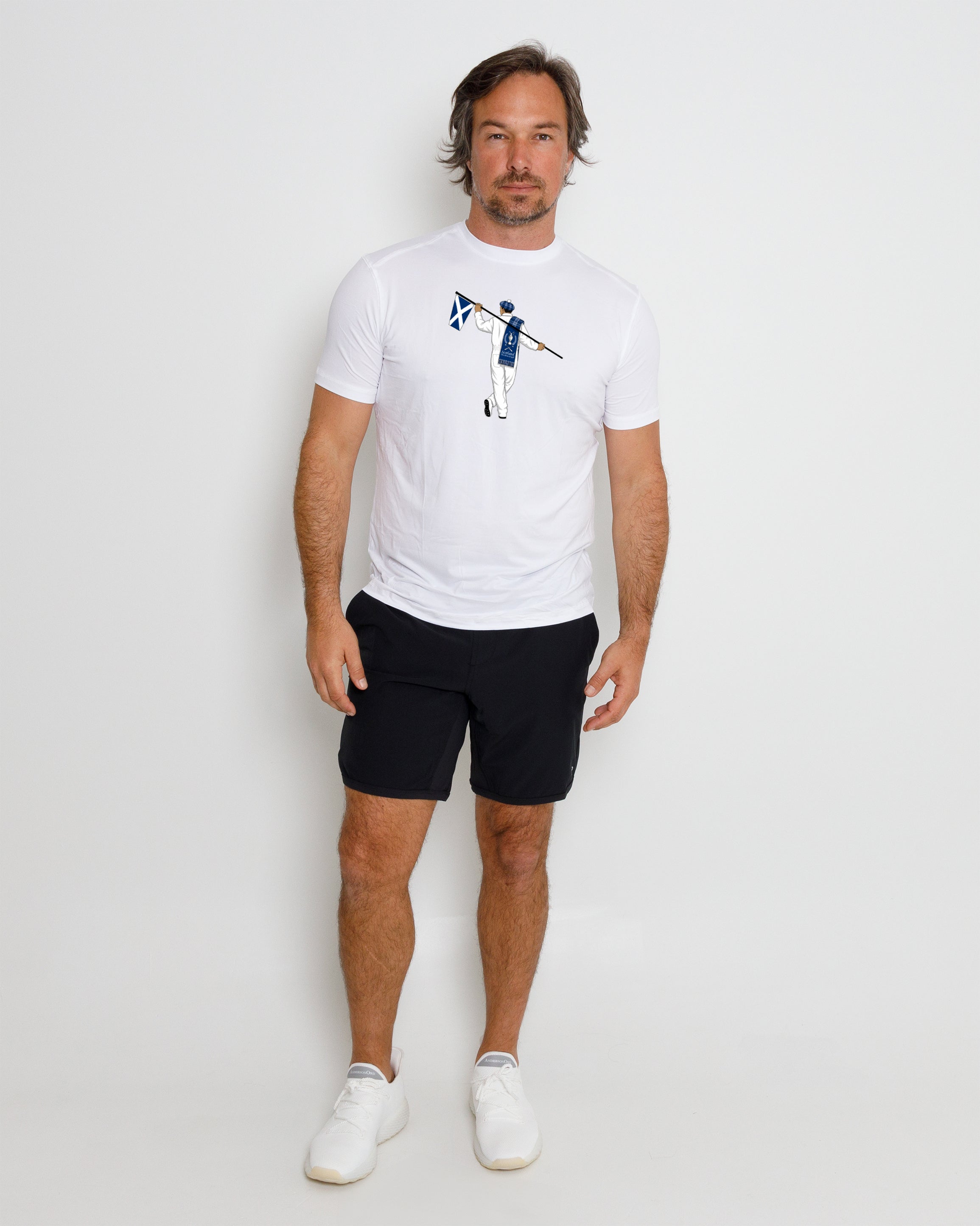 Butter T-Scottish Looper-White